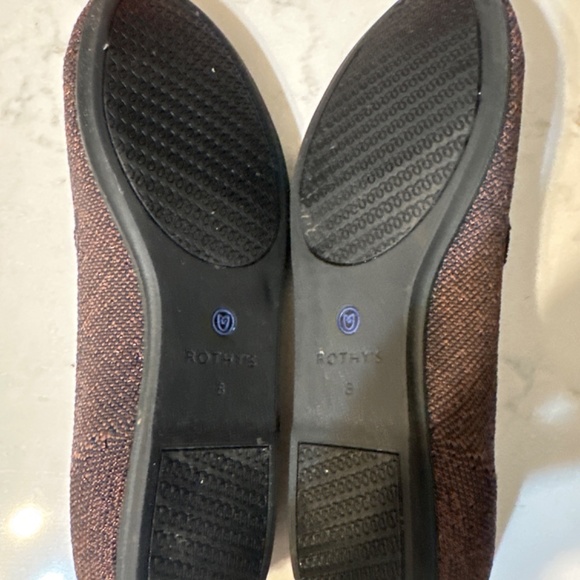 Rothy's Loafer- Metallic stripe Size 8 - Picture 2 of 2